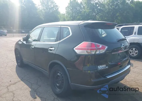2015 Nissan Rogue S из США, поврежденный, VIN KNMAT2MV9FP537690